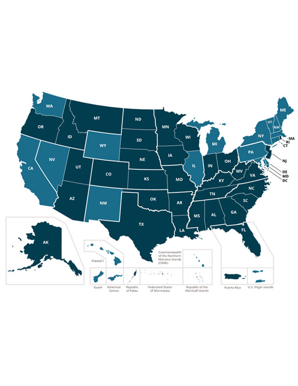 Links to the State of the States tool on the Center for Standards, Assessment, and Accountability website