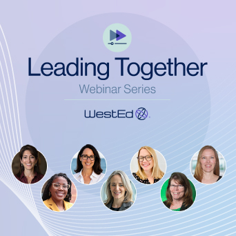 WestEd’s Leading Together Webinar Series, featuring seven presenters. Links to registration for the five-session K–5 reading comprehension series.