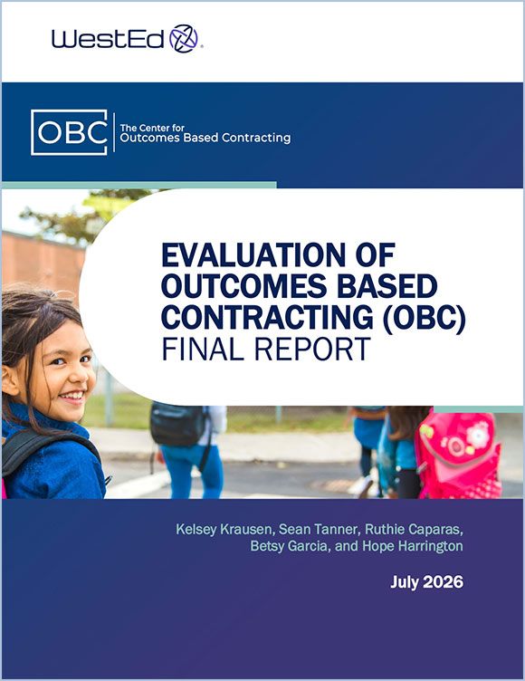 Links to "Evaluation of Outcomes Based Contracting (OBC) Final Report" on WestEd.org
