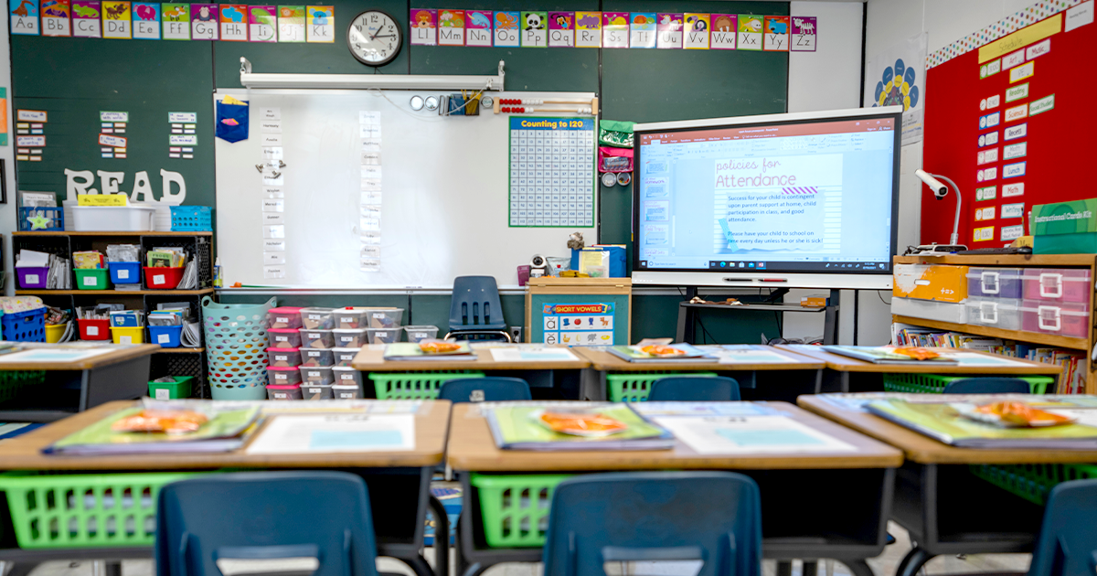 school classroom