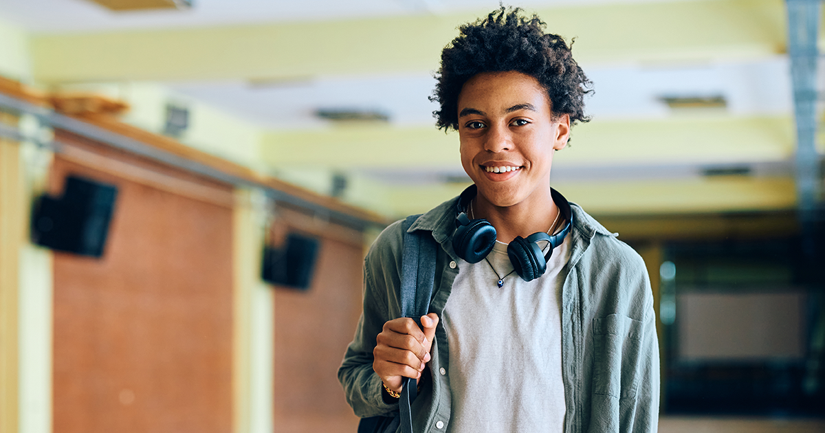 African American male student