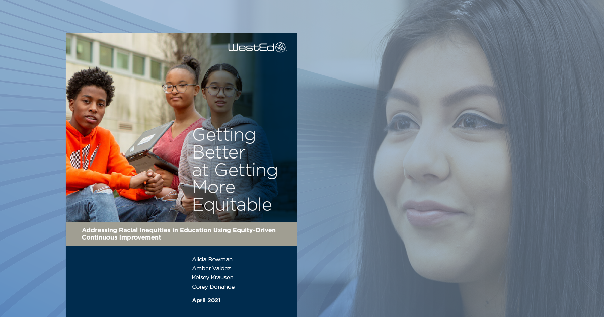 Getting better at getting more equitable report cover