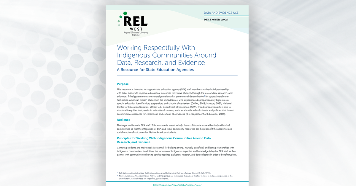 Cover image of REL West infographic 
